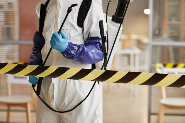 Professional Crime Scene Cleanup technician working in Matthews, NC